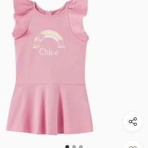 Chloe Pink Kids Casual Dress